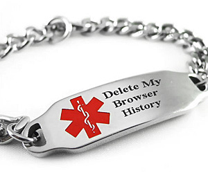 Delete Browser History Bracelet | Buy This Bling!